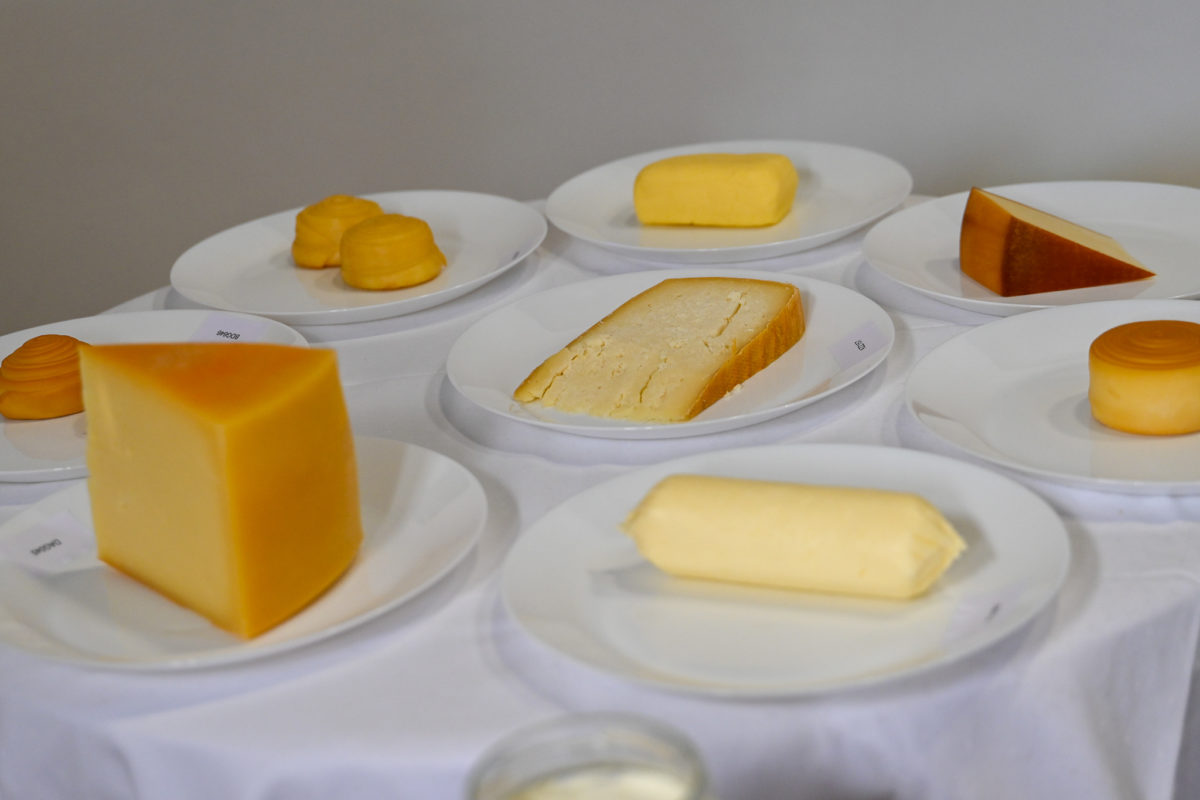 Számos különféle sajtot neveztek a III. Nógrád és Heves Vármegyei Sajtversenyre (Fotó: Magyar Sajtkészítők Egyesülete)
