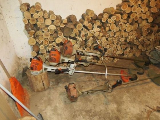 A nyugat-nógrádi tolvajok több fűkaszát és más értékeket is elloptak (Fotó: Nógrád Vármegyei Rendőr-főkapitányság)